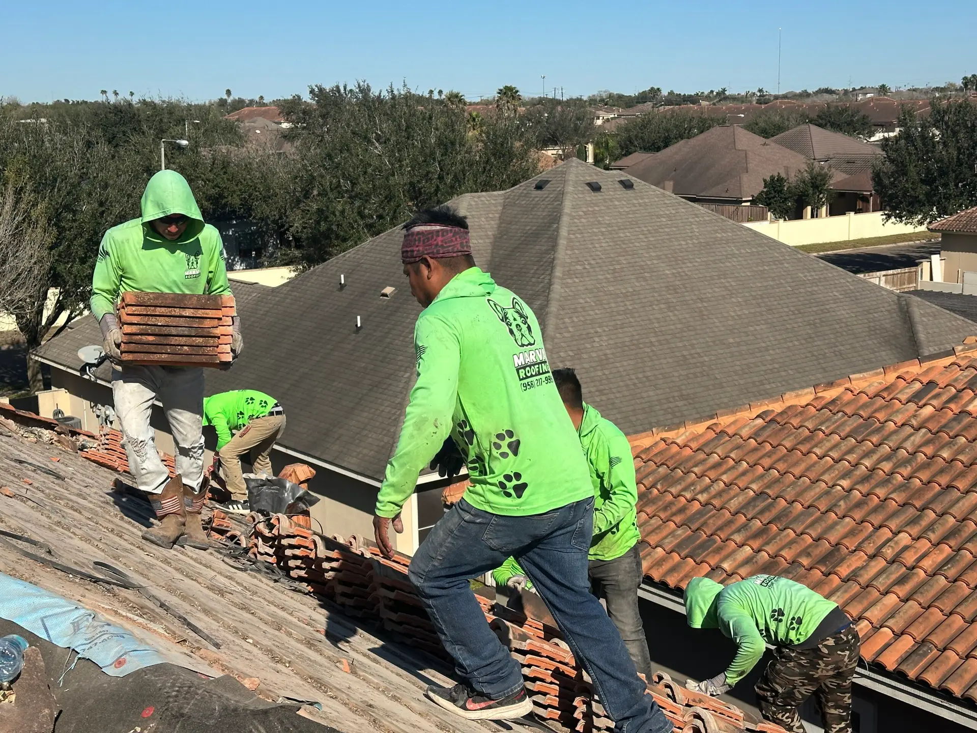 tile roofing tile roof contractors