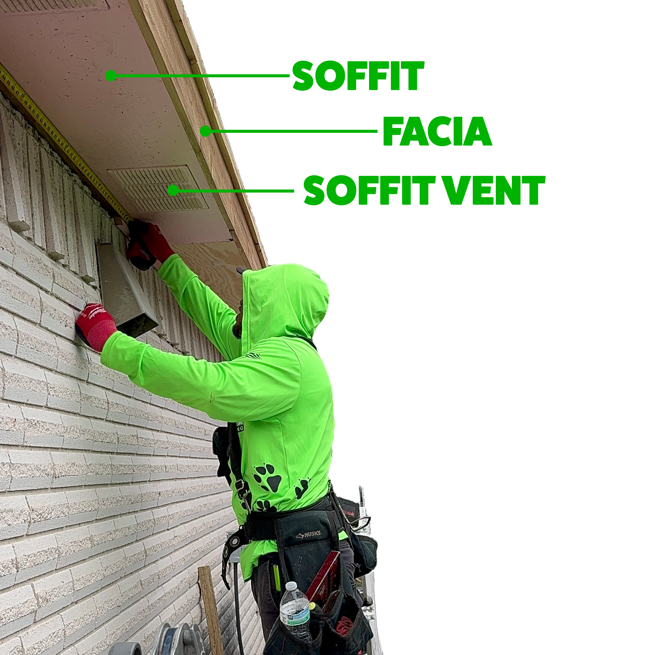 Facia and soffit repairs