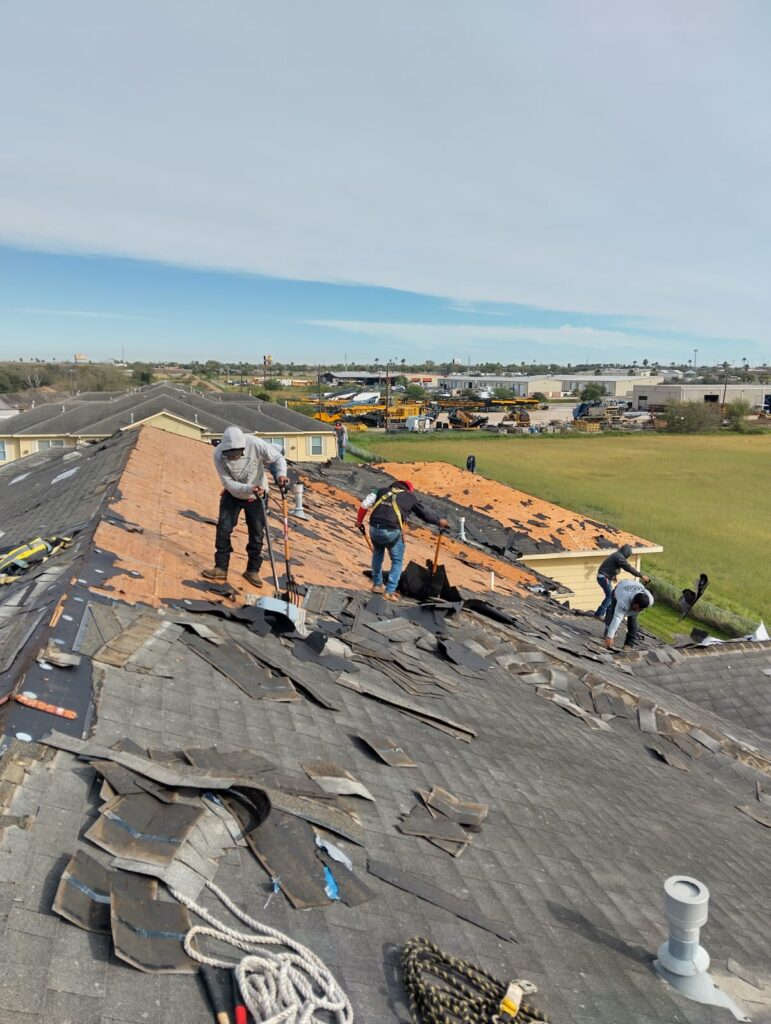 storm damage repair emergency roof repair mcallen