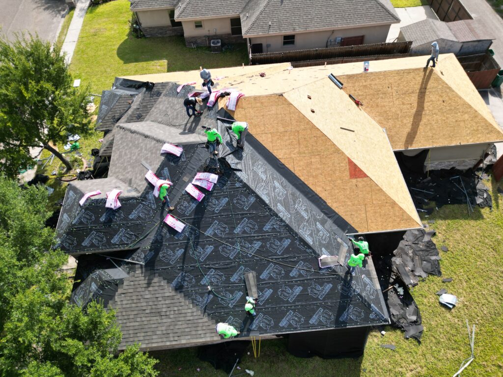 roofing in san juan. roof replacement mcallen