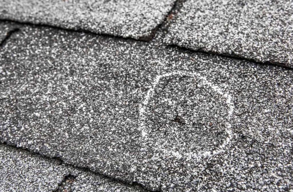 hail damage roof repair in mcallen. hail damage vs wind damage mcallen