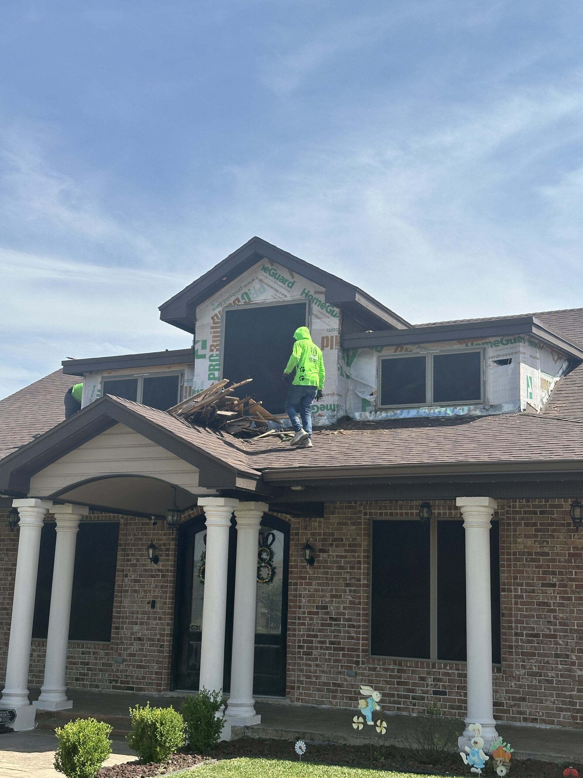 Roof Flashing Repair McAllen storm damage