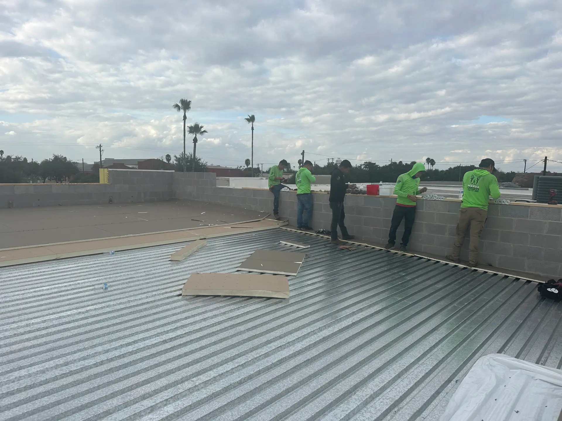 flat roof repair mcallen