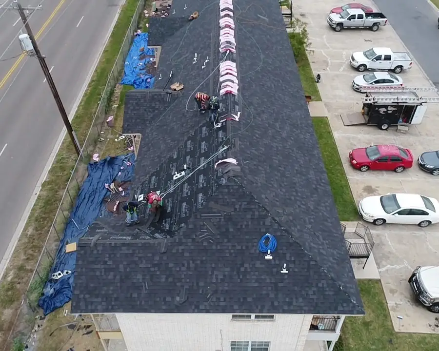 Commercial aspahlt shingle roofing mcallen
