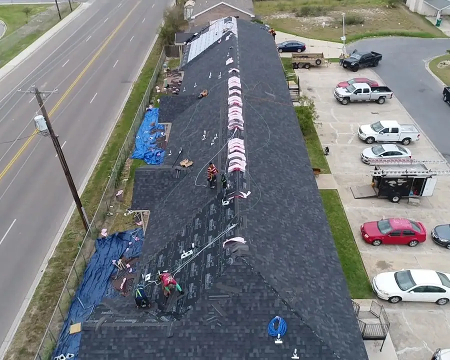 Commercial aspahlt shingle roofing mcallen