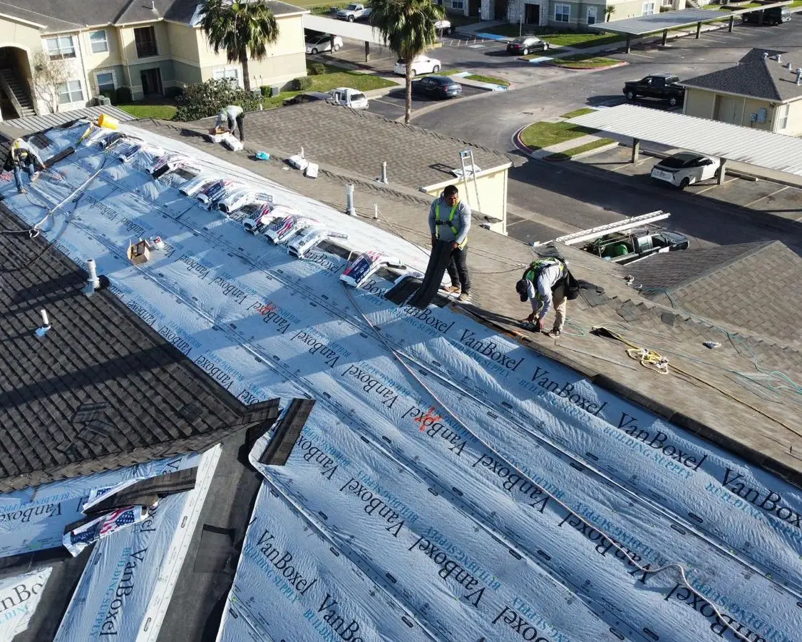Commercial aspahlt shingle roofing mcallen
