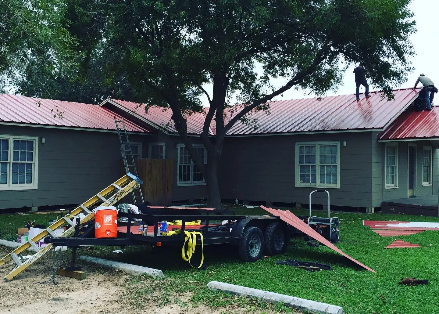 metal roof mainten McAllen