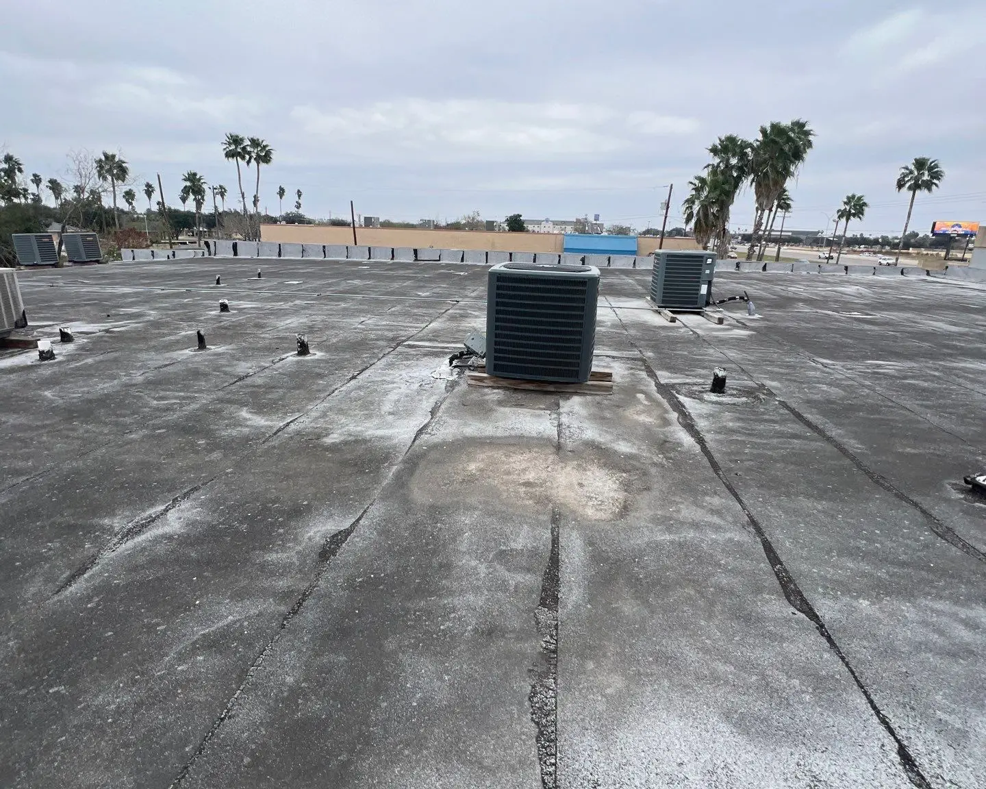commercial ponding water repair McAllen