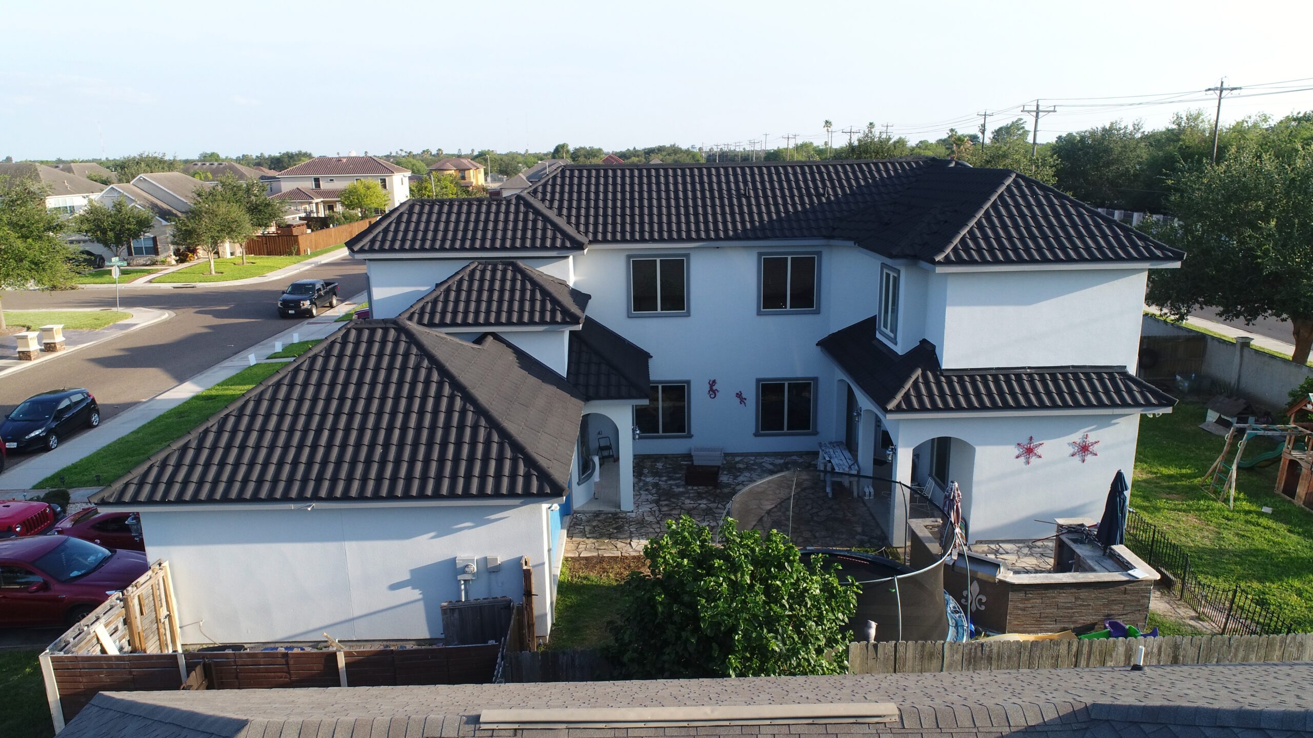 stone cated metal roofing mcallen