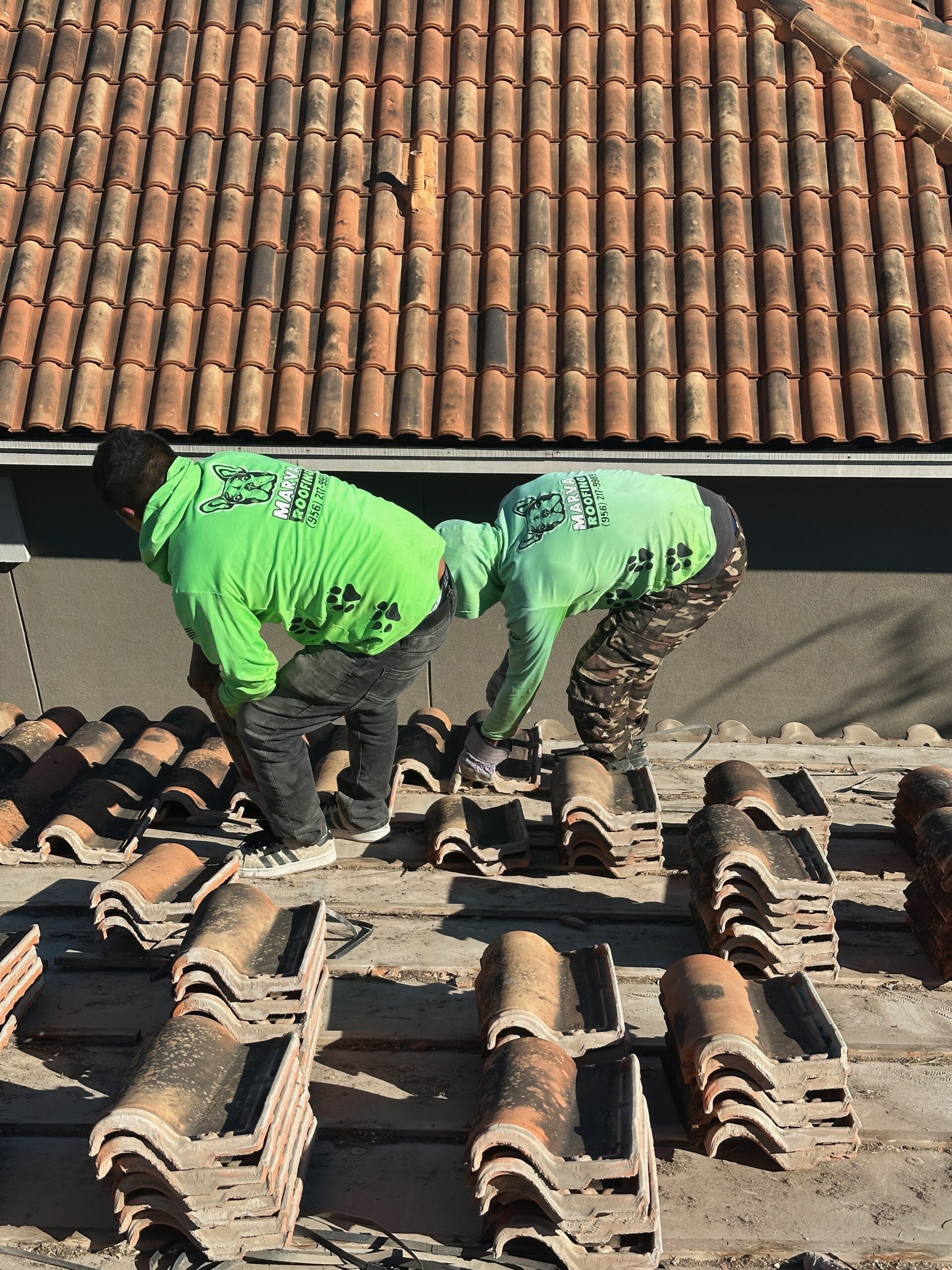 Tile roof documentation and condition review in McAllen
