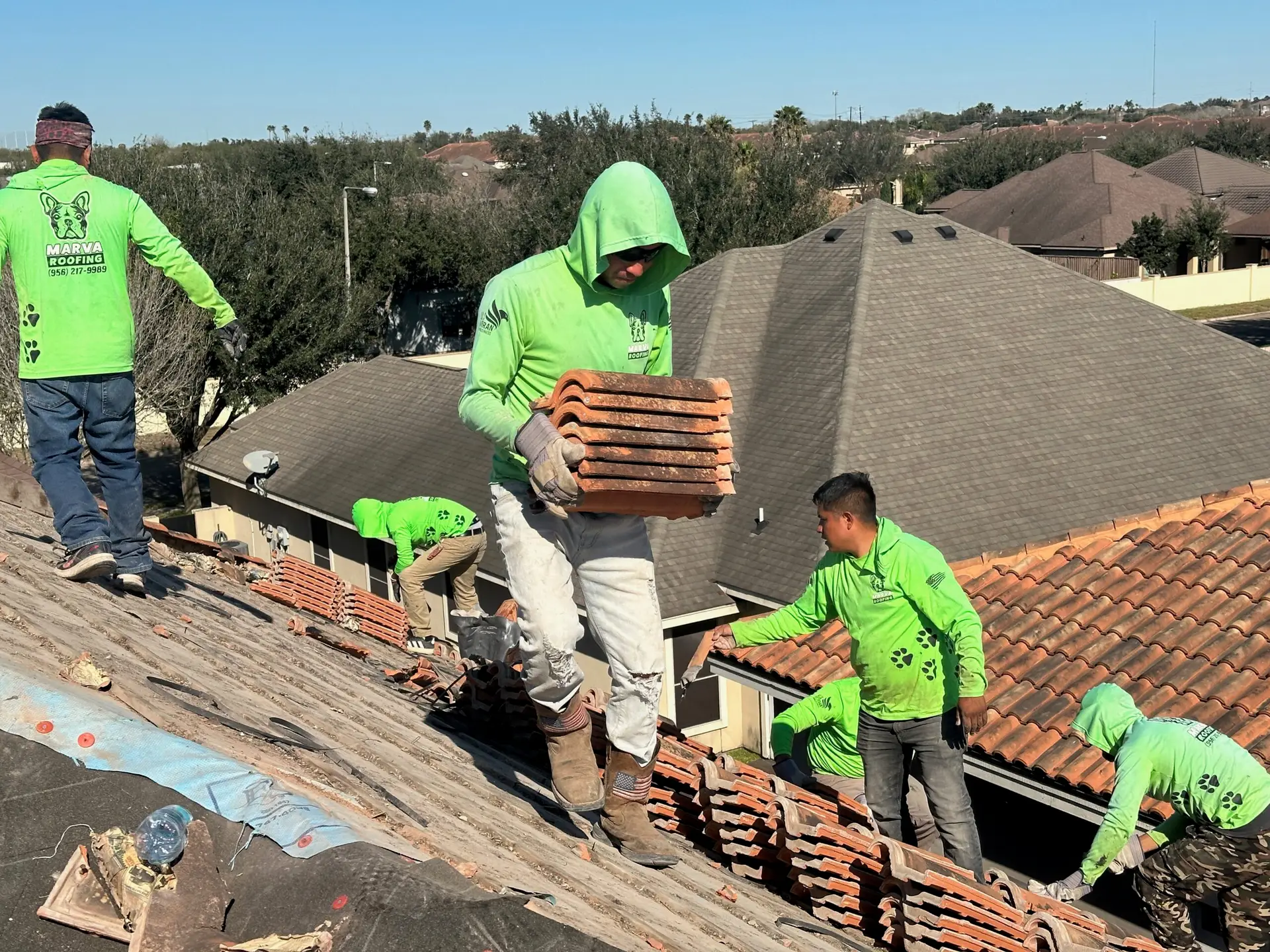 hail damage tile roof McAllen